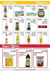 Volantino Caramico Pagina 18: Sacla' olivoli nere snocciolate €1,38, Sacla olivoli verdi snocciolate €1,27