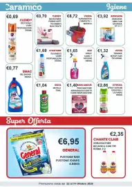 Volantino Caramico Pagina 32: Clendy panno soft pavimenti €0,70, Vileda supermocio completo + manico €8,72