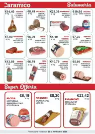 Volantino Caramico Pagina 6: Mortadella Casa Modena €4,19, Fiorucci salame napoli €8,20