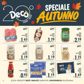 Volantino Deco Iperstore Pagina 10: Decò Fusilli al Ferretto €1,19, Decò biscotti latte €1,69