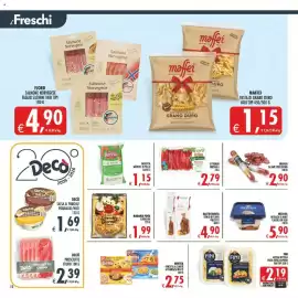 Volantino Deco Iperstore Pagina 12: Citterio Bresaola €2,79, Madama Food Scrocchia Gourmet Classica €1,99