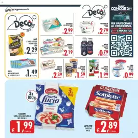 Volantino Deco Iperstore Pagina 13: Kinder Pinguì Cacao/Cocco €1,99, Lavazza bevande fredde vari tipi €1,59