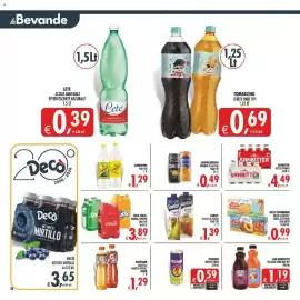 Volantino Deco Iperstore Pagina 33: Coca-Cola/Fanta/Sprite €3,89, Jolly Colombani succo classico senza zucchero €0,99