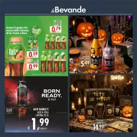 Volantino Deco Iperstore Pagina 35: Santero 958 Halloween Extra Dry €5,49, Jack Daniel's Jack & Cola €1,99