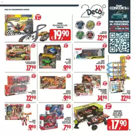 Volantino Deco Iperstore Pagina 45: Jurassic Adventures Carnotauro B/O €9,90, Spidko pista camion a frizione con auto €14,90