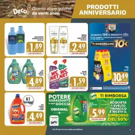Volantino Deco Iperstore Pagina 9: WC NET gel vari tipi €1,59, Ace Gentile €4,89