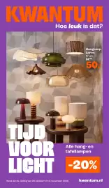 Kwantum folder Pagina 1: Hanglamp Lares Bruin €50,00