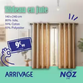 Catalogue Noz semaine 43 page 1: Riccan en jute €9,99