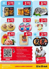 Folheto Ponto Fresco Página 2: Dourada Fresca Aquic. €8,95, Rissóis de leitão amanecer €2,99