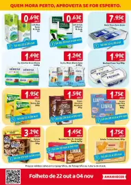 Folheto Ponto Fresco Página 2: Queijo Fresco Barra Gresso €7,95, Iog. S/Lactose Aroma Mimosa €1,49