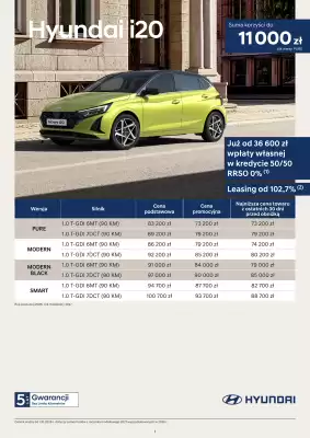 Hyundai gazetka (ważność do 22-12)
