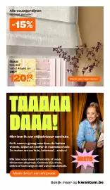 Kwantum folder Pagina 21: Vouw gordijnen €120,12