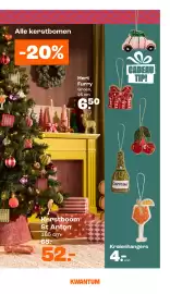 Kwantum folder Pagina 4: AEN Alle kerstbomen -20% Hert Furry Groen, 25 cm 650 CADEAU TIP! Kerstboom St Anton 185 cm 65. 52