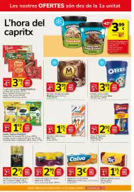 Catálogo Consum Página 12: Oreo helado sabor vainilla con galleta al cacao €3,99, Magnum bombón double chocolate €3,99