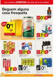 Catálogo Consum Página 14: Schweppes limón €0,69, Turia cerveza tostada €2,99