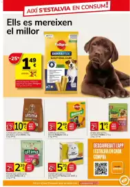 Catálogo Consum Página 15: Ultima comida para perros adultos €10,99, Pedigree Biscrok €2,49