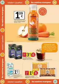 Catálogo Consum Página 18: Consum napolitanas con crema de cacao o sabor vainilla €1,35, Consum bebida de almendras €10,00