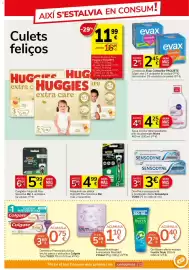 Catálogo Consum Página 21: Nivea agua micelar suave €4,25, Evax Cottonlike PAQUETE €2,45