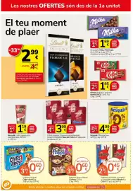 Catálogo Consum Página 6: Nesquik 0% azúcares €4,99, KitKat original o avellana €1,95