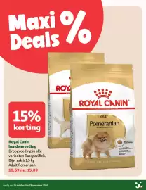 Maxi Zoo folder week 44 Pagina 4: Royal Canin Hondenvoeding €15,89