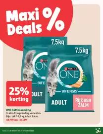 Maxi Zoo folder week 44 Pagina 8: Purina One Kattenvoeding €31,49