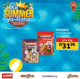 Jumbo catalogue Page 1: 11 = Ke SUMMER ya-Rona STOCK UP. SAVE MORE. CELEBRATE TOGETHER. PROMOTION VALID 15 OCTOBER 2026-28