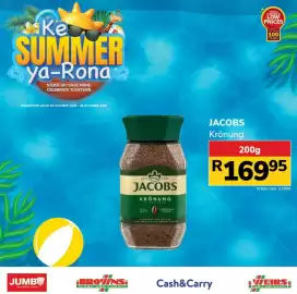 Jumbo catalogue Page 5: 11 Ke SUMMER ya-Rona STOCK UP. SAVE MORE. CELEBRATE TOGETHER. PROMOTION VALID 15 OCTOBER 2026-28