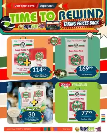 Super Save catalogue Page 22: Ace flour €77,99, Ace flour €114,99