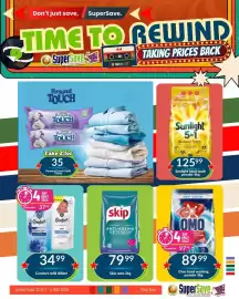 Super Save catalogue Page 27: Personal Touch Refill €35,00, Skip auto 2kg €79,99
