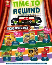 Super Save catalogue Page 31: Bull Brand corned meat €22,99, Knorr soup packet €20,00