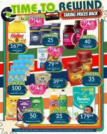Super Save catalogue Page 45: Sparletta / Twist assorted flavours €35,00, Pampers baby-dry €179,99