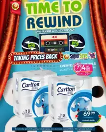 Super Save catalogue Page 47: Carlton 2 ply 18's €69,99
