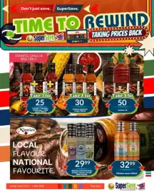 Super Save catalogue Page 49: Lamzar premium range €30,00, Lamzar tomato barbeque chilli sauce €25,00