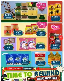 Super Save catalogue Page 66: Mini OREO original €14,99, Ricoffy €119,99