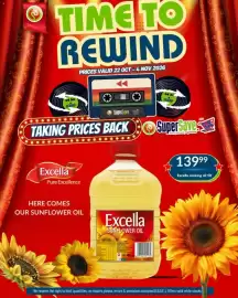 Super Save catalogue Page 67: Excella sunflower oil €139,99