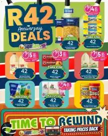 Super Save catalogue Page 68: As Good macaroni / Spaghetti €42,00, Spring Meadow Nkunzi Amasi €42,00