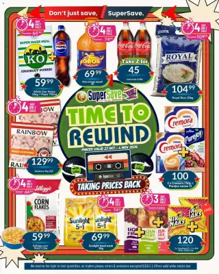 Super Save (valid until 4-11)