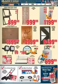 Boxer Build catalogue Page 3: SAFEDOR PIVOT DOOR Assorted €4.999,99, 8 PANEL ENGINEERED DOOR €999,99