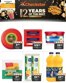 Check Star catalogue Page 2: Clover Krush Nectar €29,99, Clover Cheese Slices €96,99