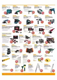 BUCO catalogue Page 2: STECO 20V LI-ION 10MM DRILL DRIVER KIT €699,00, MAKITA 190MM 1050W CIRCULAR SAW €1.999,00