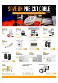 BUCO catalogue Page 4: CBI DOUBLE WALL SOCKET €30,00, MINI RAIL POPULATED DISTRIBUTION BOARDS €799,00