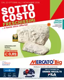 Volantino Mercatò Big Pagina 1: Gorgonzola Dop Palzola €0,89