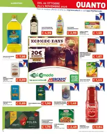 Volantino Mercatò Big Pagina 14: Pasta De Cecco vari tipi €0,89, Pasta integrale rummo €0,99