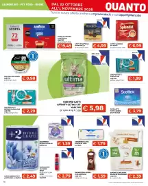 Volantino Mercatò Big Pagina 18: Bagno crema spuma di sciampagna €1,59, Cibo per gatti Affinity Ultima Cat €5,98