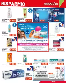 Volantino Mercatò Big Pagina 19: Rasoio a 3 lame sensitive bic €2,39, Docciaschiuma Dove €1,59