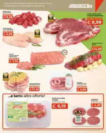Volantino Mercatò Big Pagina 5: Zuccotto di pollo con speck e zucca €13,59, Spezzatino di bovino adulto €13,59
