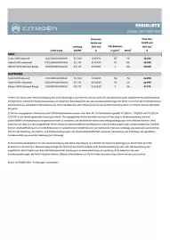 Citroen Flugblatt | C3/ ё-C3 Seite 3