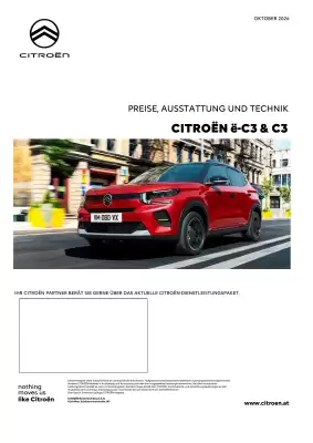 Citroen | C3/ ё-C3 (gültig bis 30-11)