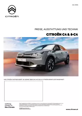 Citroen | C4 & ë-C4 (gültig bis 30-11)
