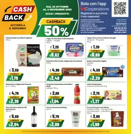 Volantino Coop famiglia cooperativa Pagina 2: Crema idratante Bulldog €2,89, Passata di pomodoro al basilico Mutti €2,09